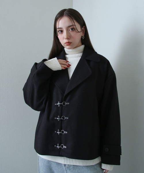 Nilway（ニルウェイ） pコート ピーコート ダッフルジャケット