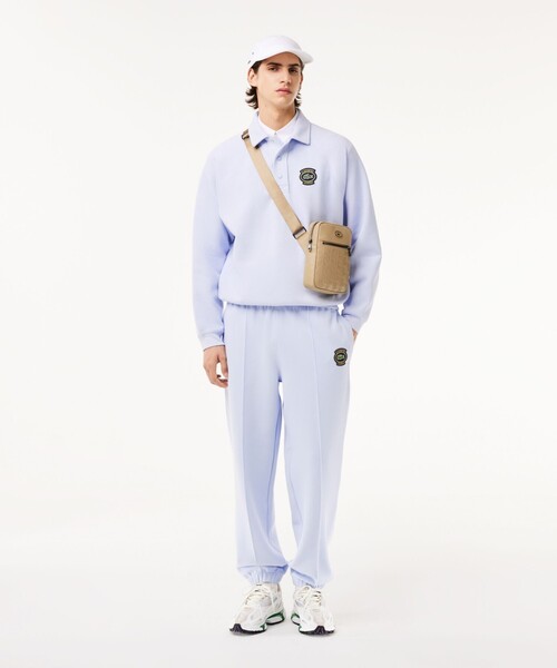 LACOSTE（ラコステ） ポロシャツ オーバーサイズ ダブルフェイス鹿の子