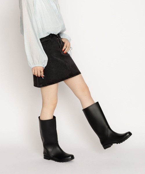 SVEC（シュベック） 長靴 レインブーツ ロング ニーハイ レインブーツ