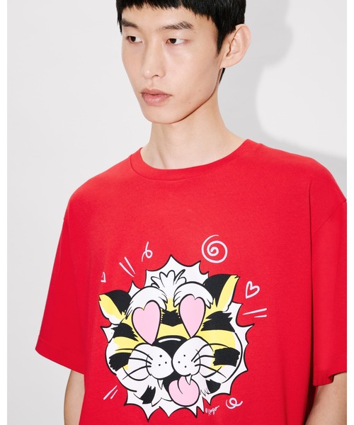 KENZO（ケンゾー） tシャツ 'KENZO Wild Tiger' オーバーサイズ T