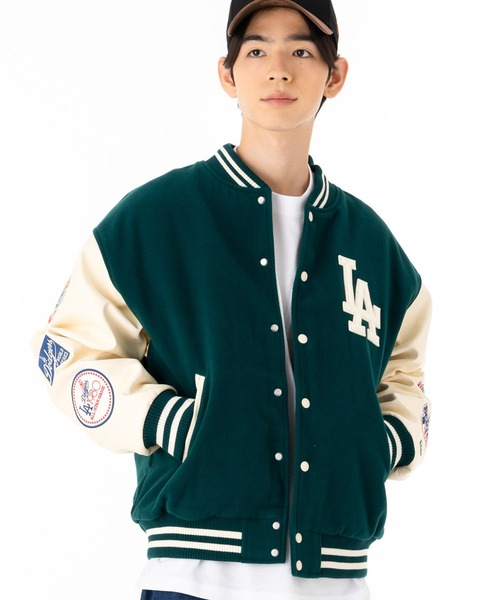 NEW ERA（ニューエラ） スタジャン 韓国企画 ジャケット MLBスタジャン