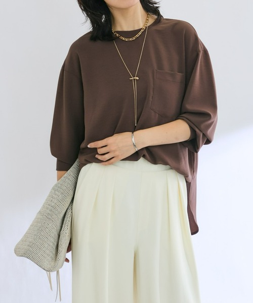 RIVE DROITE（リヴドロワ） ブラウス シャツ ジョーゼットポケット