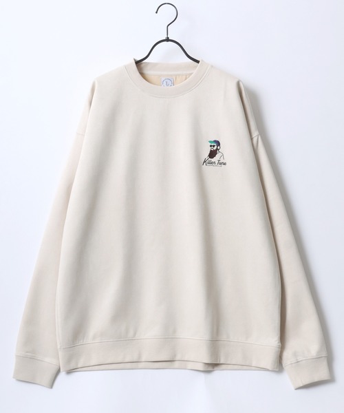 Lazar（ラザル） トレーナー スウェット Faux Suede Beard Man