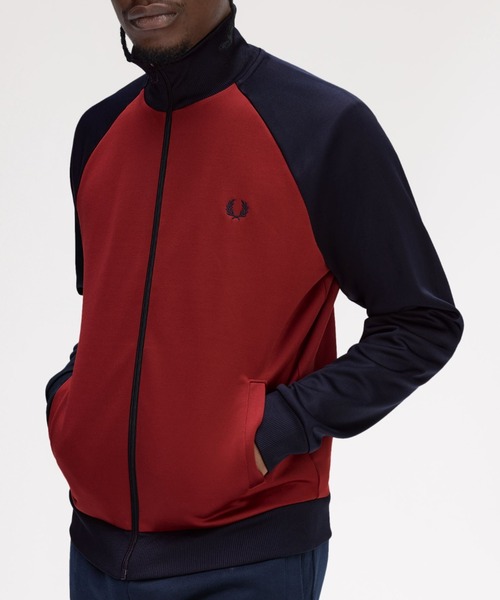 FRED PERRY（フレッドペリー） ジャージ Contrast Sleeve Track Jacket