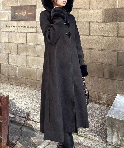 ROYAL PARTY（ロイヤルパーティー） ダッフルコート コート ファー付