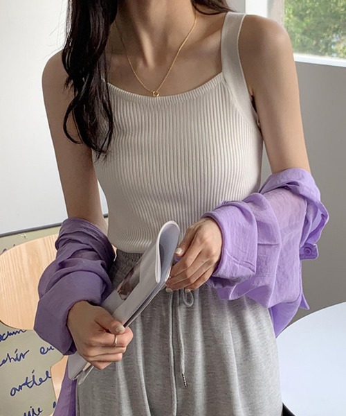 TONE SELECT GOODS キャミソール urbanfemine./ニットキャミソール