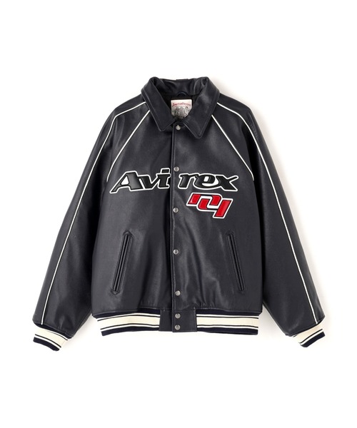 AVIREX（アヴィレックス） スタジャン COW LOGO VARSITY JACKET / カウ