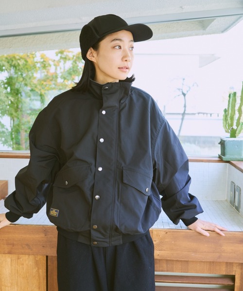 BROKEN BASE（ブロークンベース） ナイロンジャケット 裏フリース