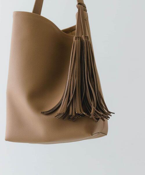 RODE SKO（ロデスコ） トートバッグ タッセル付シンプルワンハンドル