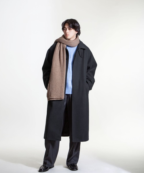 ZIP FIVE -White Line- ステンカラーコート コート 「White Line