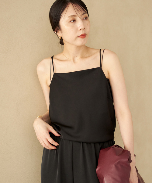 plage（プラージュ） キャミソール 「追加」dull satin キャミソール