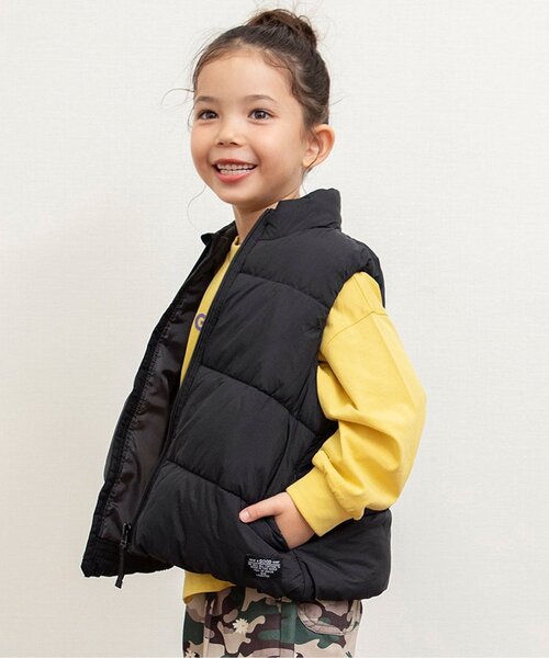 BREEZE（ブリーズ） ダウンベスト アウター 「洗える」ふわ軽インサー