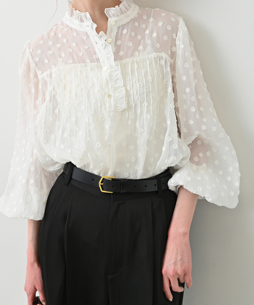 SLOBE IENA（スローブイエナ） ブラウス シャツ 「WEB限定/追加