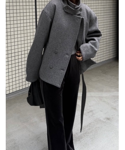 STYLEMIXER（スタイルミキサー） コート アウター ウールベルト