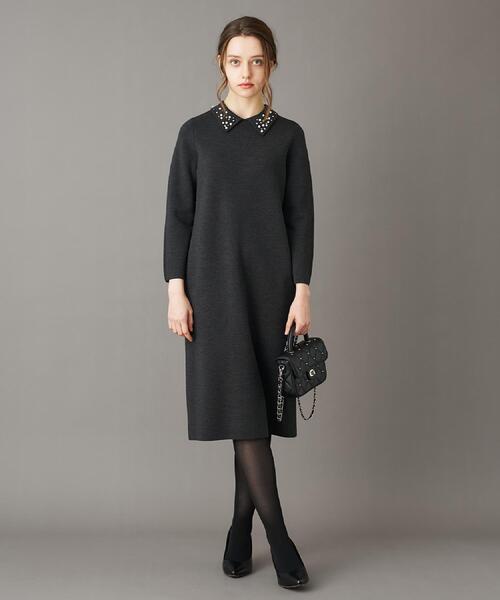 DRESSTERIOR（ドレステリア） ワンピース ビジューカラーニット