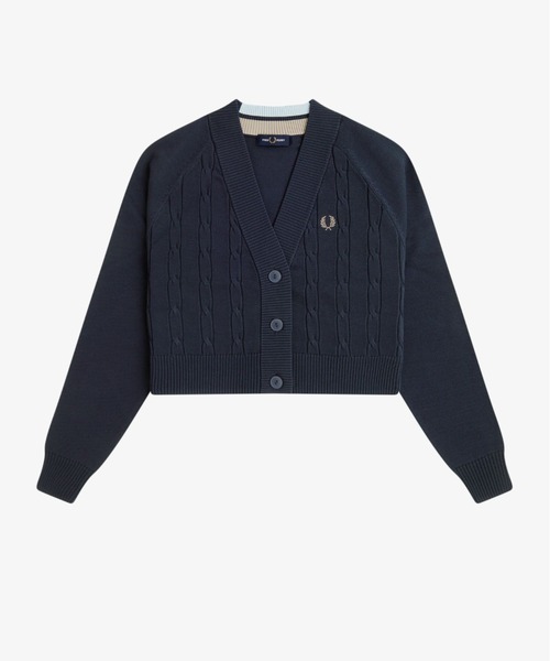 FRED PERRY（フレッドペリー） カーディガン Cable Knit Cardigan