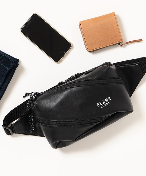 BEAMS HEART（ビームス ハート） ウエストポーチ ツイストジップ ミニ