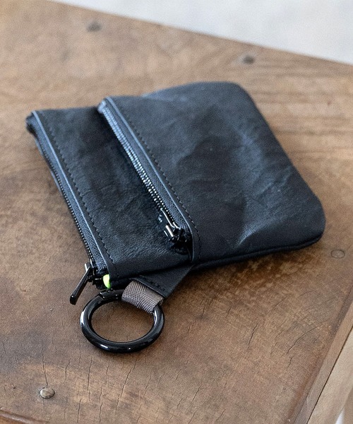 SENTI（センティ） 財布 センティ / Dyneema Leather W ZIP POUCH