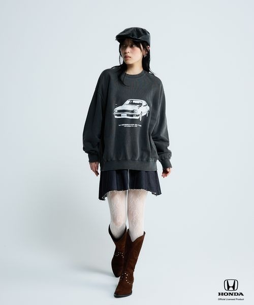 JEANASIS（ジーナシス） トレーナー スウェット 「Honda」スウェット