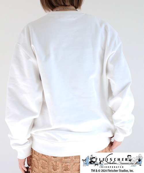 BETTY BOOP（ベティ ブープ） トレーナー スウェット 「Betty Boop(TM