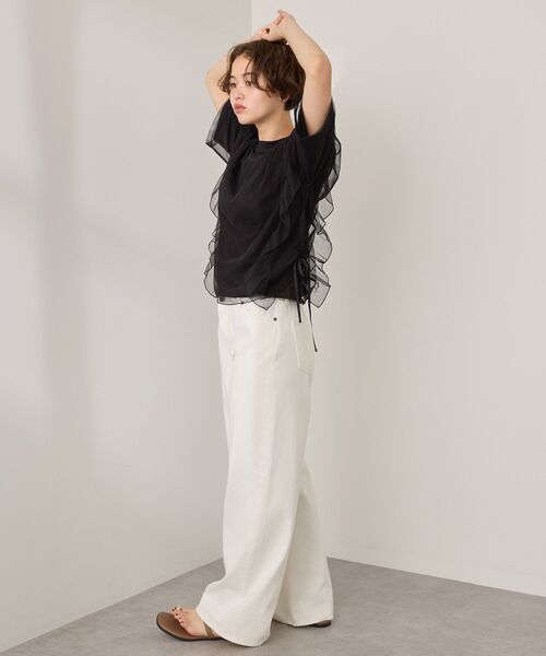 AMERICAN HOLIC（アメリカンホリック） tシャツ チュールレイヤード