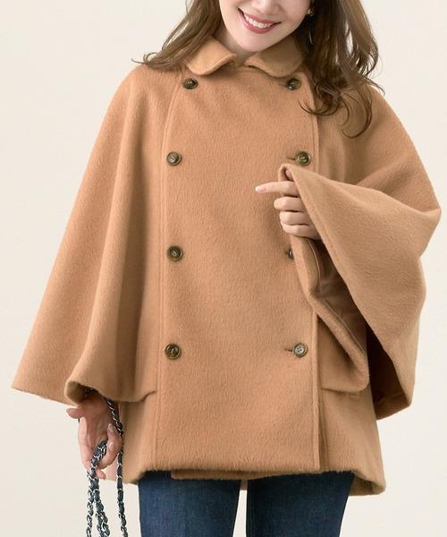 ポンチョコート キャメルのおすすめ人気商品一覧 通販 - Yahoo