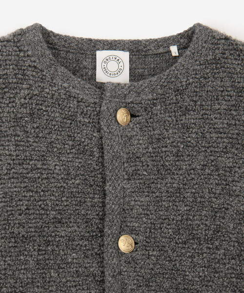 ORCIVAL（オーシバル） カーディガン | ブークレニットカーディガン