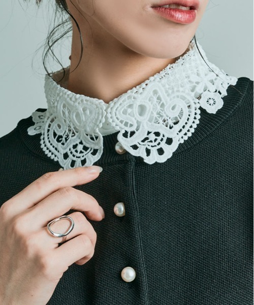 つけ襟 付け襟 総レース デザイン : ZOZOTOWN Yahoo!店 - 通販 - Yahoo