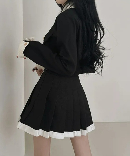 Ritomo De Ricco セットアップ ツイードジャケット＆スカート