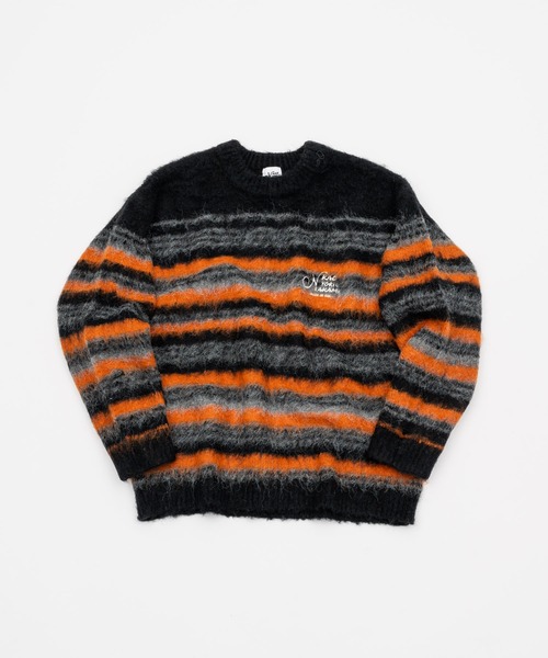 kaoyorinakami セーター ニット multi border knit / マルチボーダー