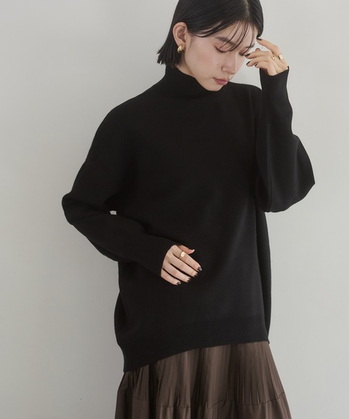 hunch（ハンチ） ニット セーター 「静電気防止」やわもちヤーン