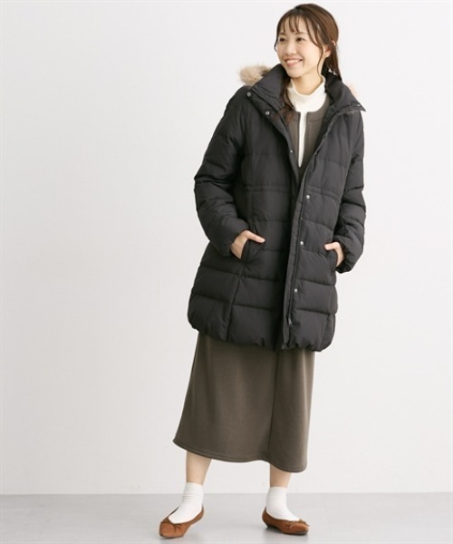 マタニティ マタニティウェア あったかダウン5WAYママコート＋くま耳付