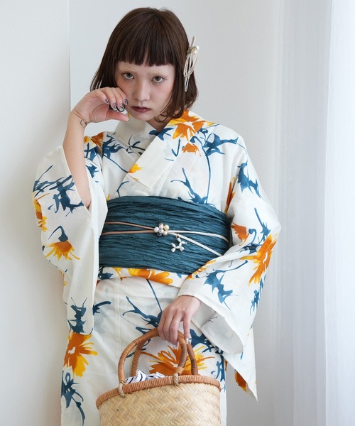 utatane 浴衣 選べる浴衣3点セット ニコアンティークオリジナル 国内