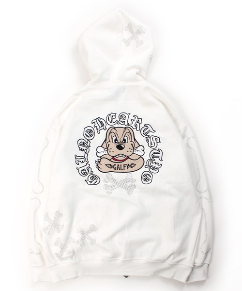 GALFY（ガルフィー） パーカー 「GALFY/ガルフィー」ピカピカ骨骨
