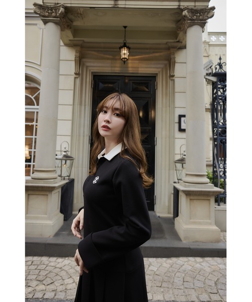 Her lip to 長袖ワンピース M ブラック レディース : ZOZOTOWN Yahoo