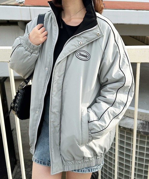 FIRST MOOD ブルゾン アウター 「FIRSTMOODコラボ」裏フリースオーバー