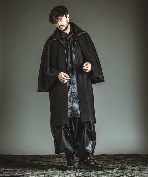 NO ID.（ノーアイディー） スラックス 「NO ID.」Synthetic Leather