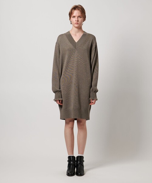 LOEFF（ロエフ） ニット セーター 「LOEFF」9ゲージ フリンジ ビッグ