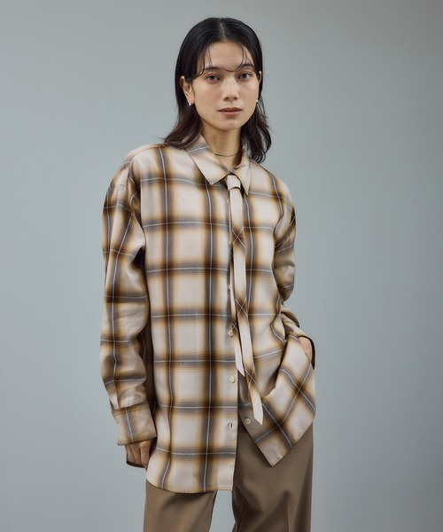 SALON adam et rope'（サロン アダム エ ロペ） ブラウス シャツ