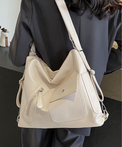 ショルダーバッグ バッグ 2Way レザー ショルダー レディース