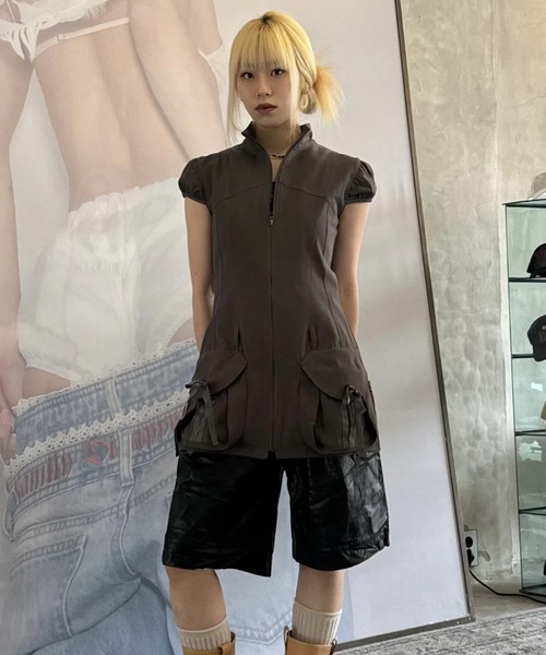 SCULPTOR（スカルプター） ワンピース Cargo Zip-Up Dress : ZOZOTOWN