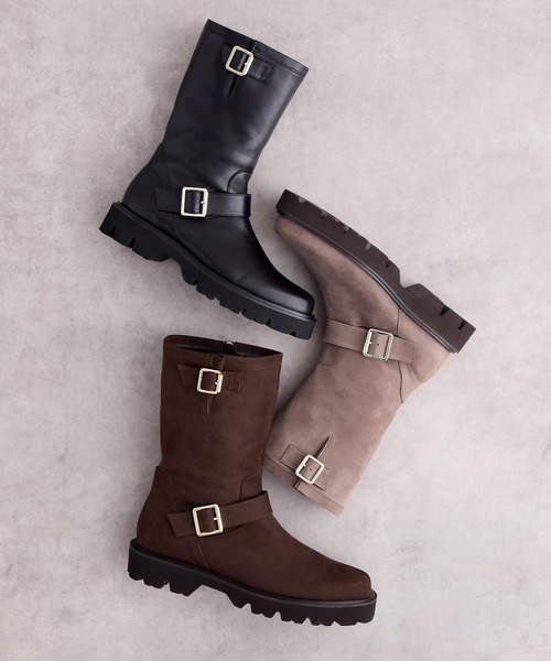 HIMIKO ブーツ 「HIMIKO」「撥水」エンジニアブーツ/651405 レディース