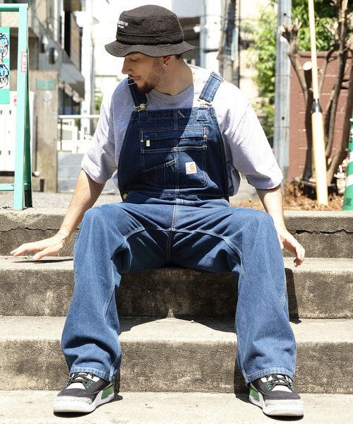 Carhartt（カーハート） デニムオーバーオール 30 ダークインディゴ