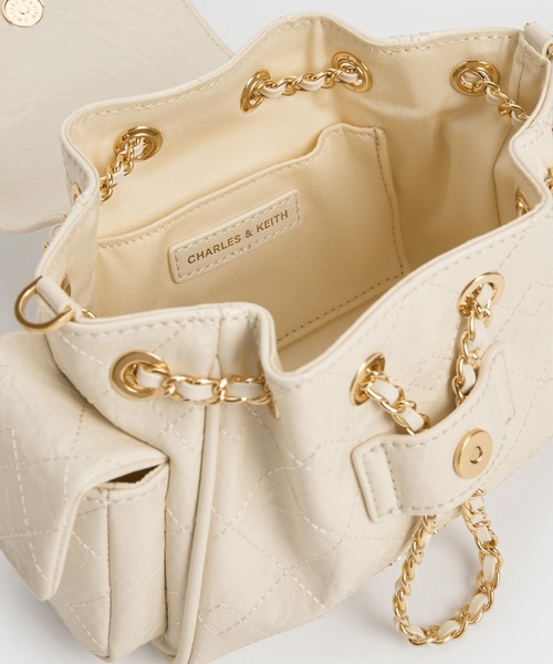 CHARLES ＆ KEITH（チャールズ&キース） デイバック リュック Duo