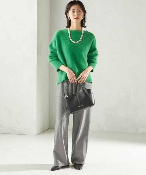 SHIPS（シップス） ニット セーター 「手洗い可能」フォックス クルー