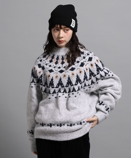 George's セーター ニット ノルディックガラプルオーバー メンズ