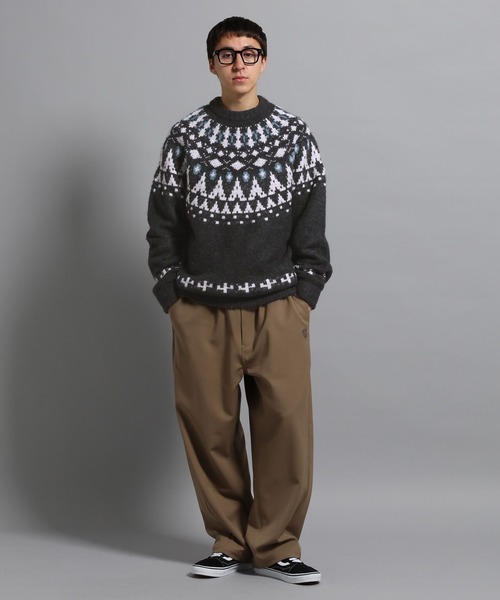 George's セーター ニット ノルディックガラプルオーバー メンズ