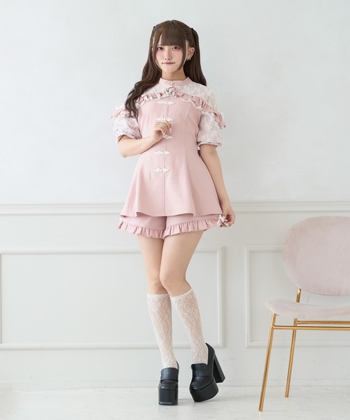 Pal elfy ワンピース チャイナ風コンビネゾン : ZOZOTOWN Yahoo!店