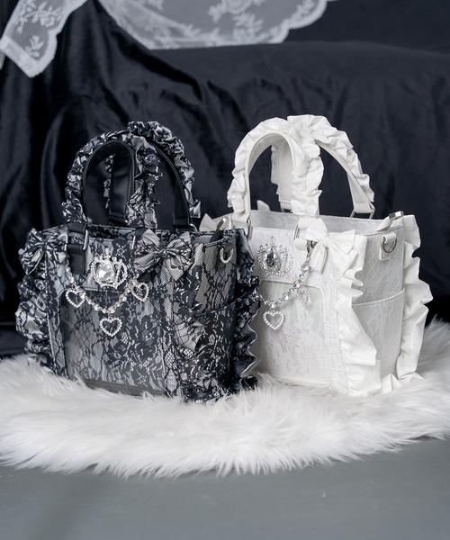 Pal elfy ショルダーバッグ バッグ オーロラレースミニ姫痛バ/地雷系