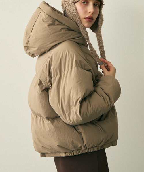 full/fill. ダウンコート ダウンジャケット hood pudding jacket